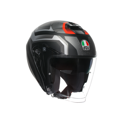 AGV KASK/IRIDES ZURIGO MATT BLACK/GREY M0201