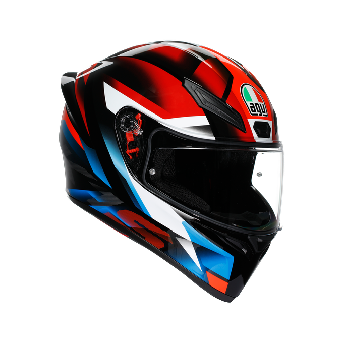 AGV KASK/K1 S E2206 FASTLAP BLACK RED BLUE