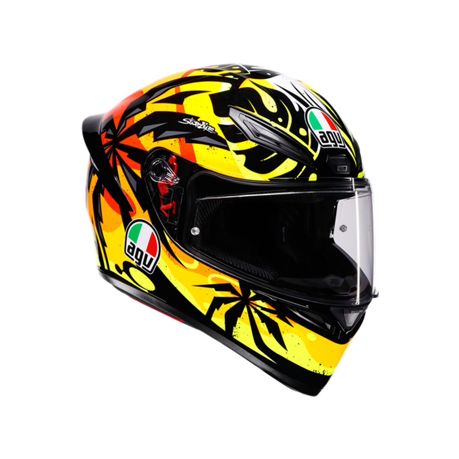 AGV KASK/K1 S TROPICRUSH BLACK/ORANGE