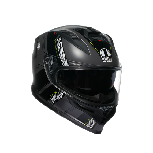 AGV KASK/K7 MPLK KYBER MATT GREY/YELLOW FLUO
