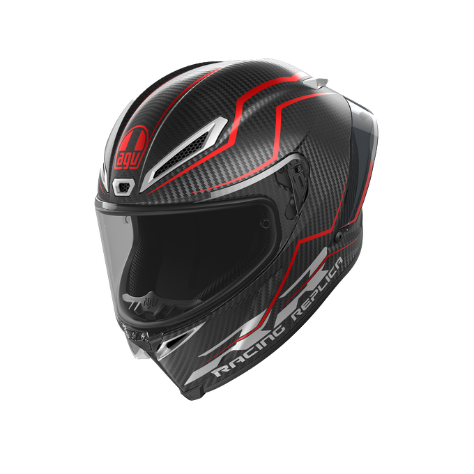 AGV KASK/PISTA GP RR E2206 DOT MPLK PERFORMANTE CARBON BLK RED