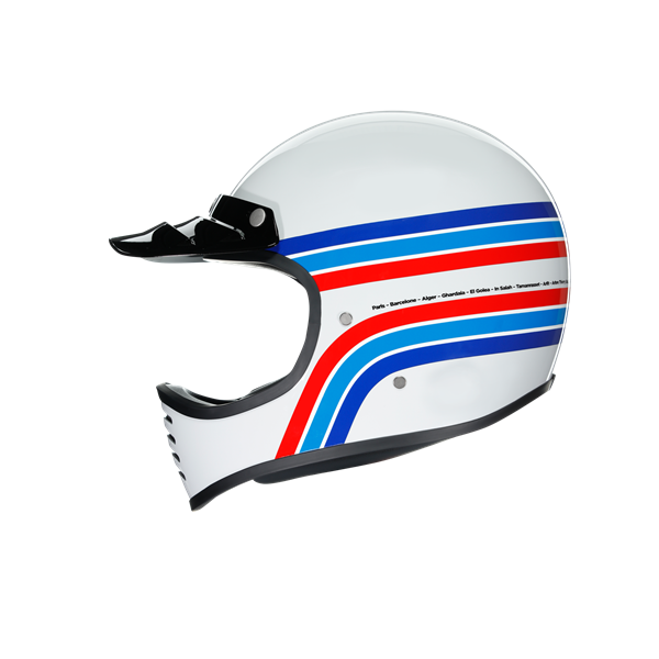 AGV KASK/X101 ECE MULTI DAKAR 87 RED BLUE