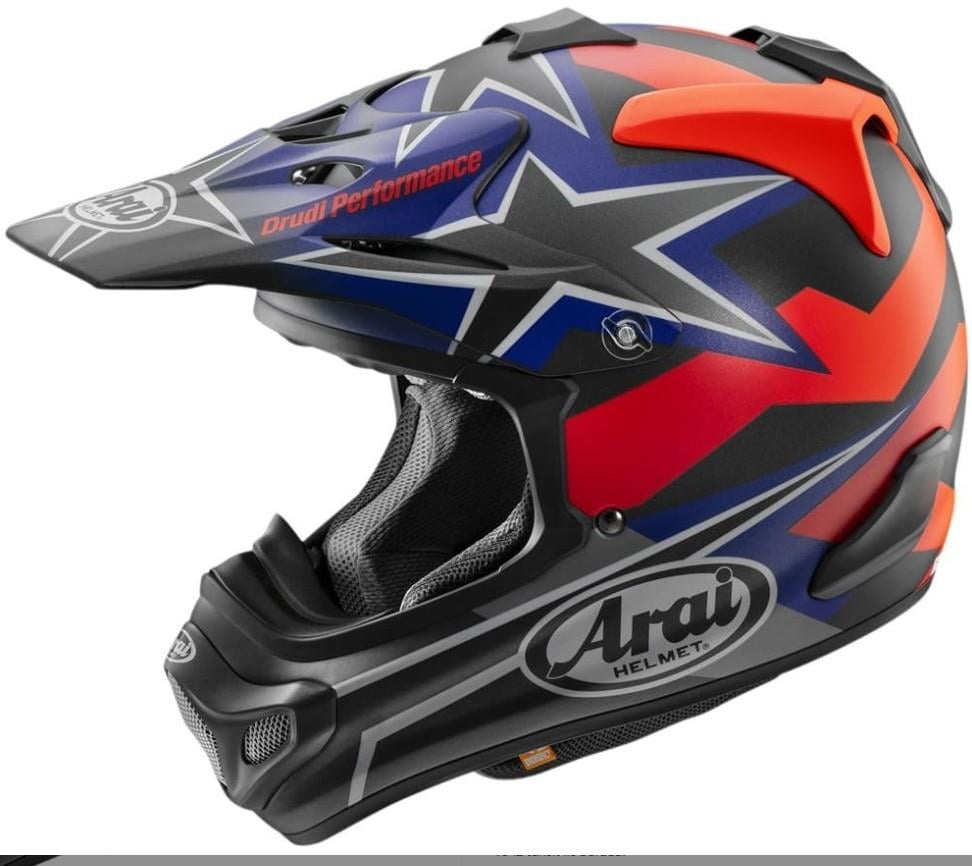 ARAI KASK/MX-V STAR STRİPES DARK