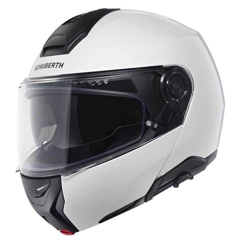 CONCEPT Çene Açılır Motosiklet Kaskı Glossy White