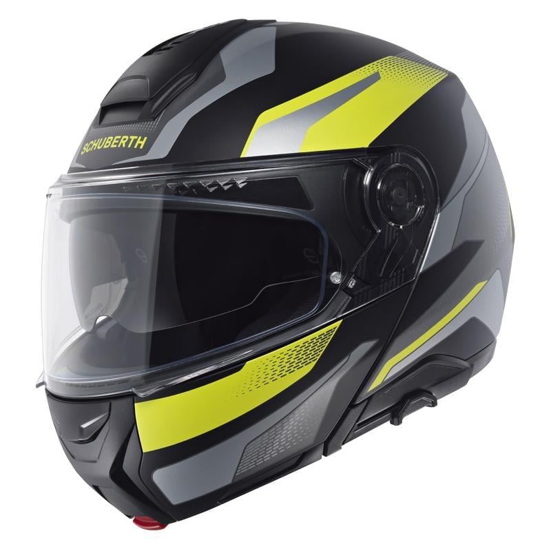 CONCEPT Çene Açılır Motosiklet Kaskı Tracer Yellow