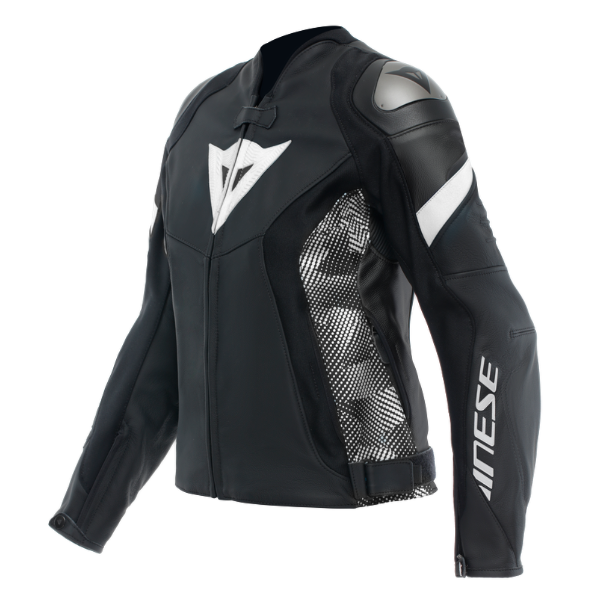 Dainese Avro 5 Blk White Kadın Deri Mont