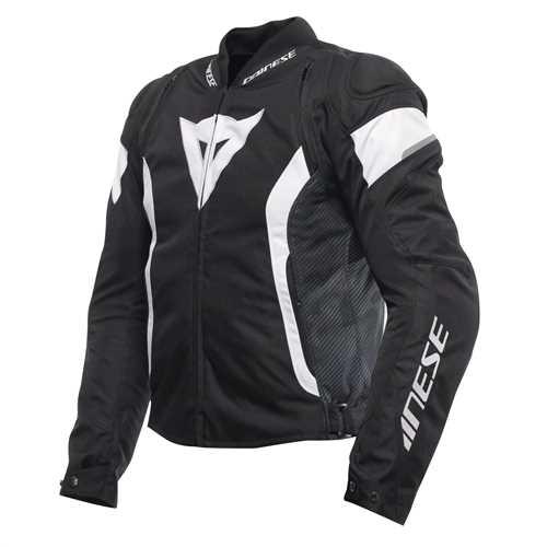 DAINESE CEKET/AVRO 5 TEX JACKET BLACK/WHITE/BLACK