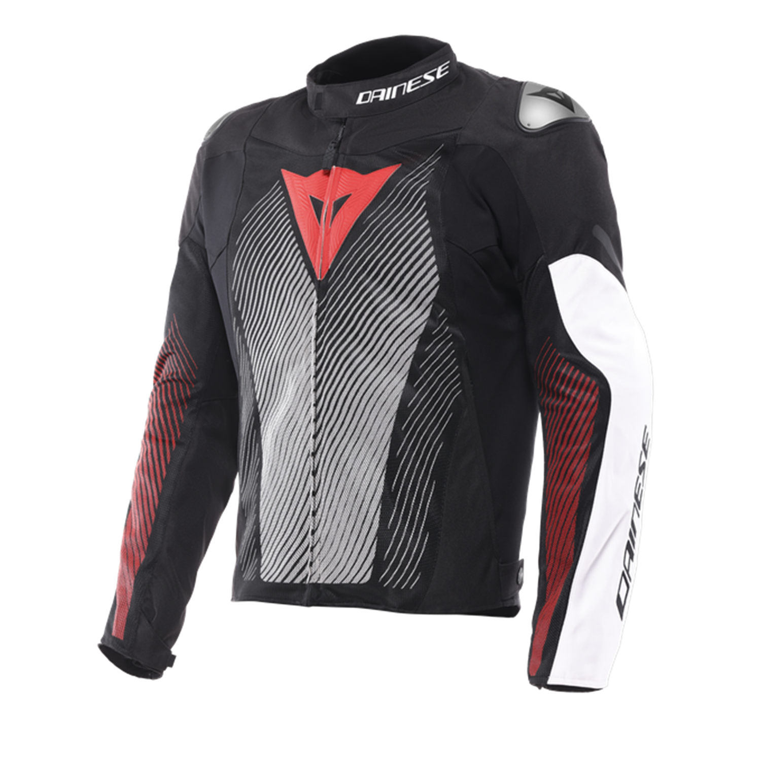 DAINESE CEKET/VENTAR AIR TEX BLACK WHITE RED