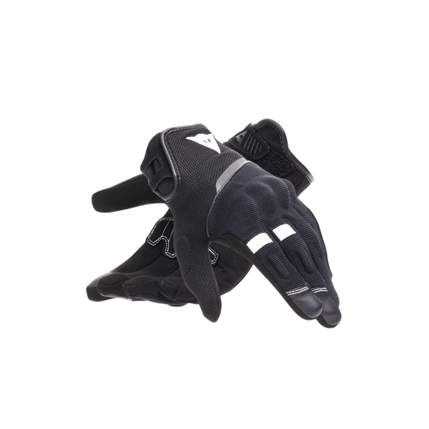DAINESE ELD/METRAX AIR GLOVES WMN BLACK BLACK WHITE