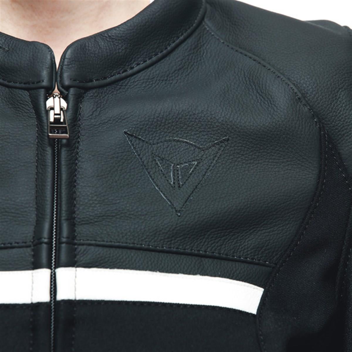 Dainese Rapida Lady Deri Mont Matt Black White