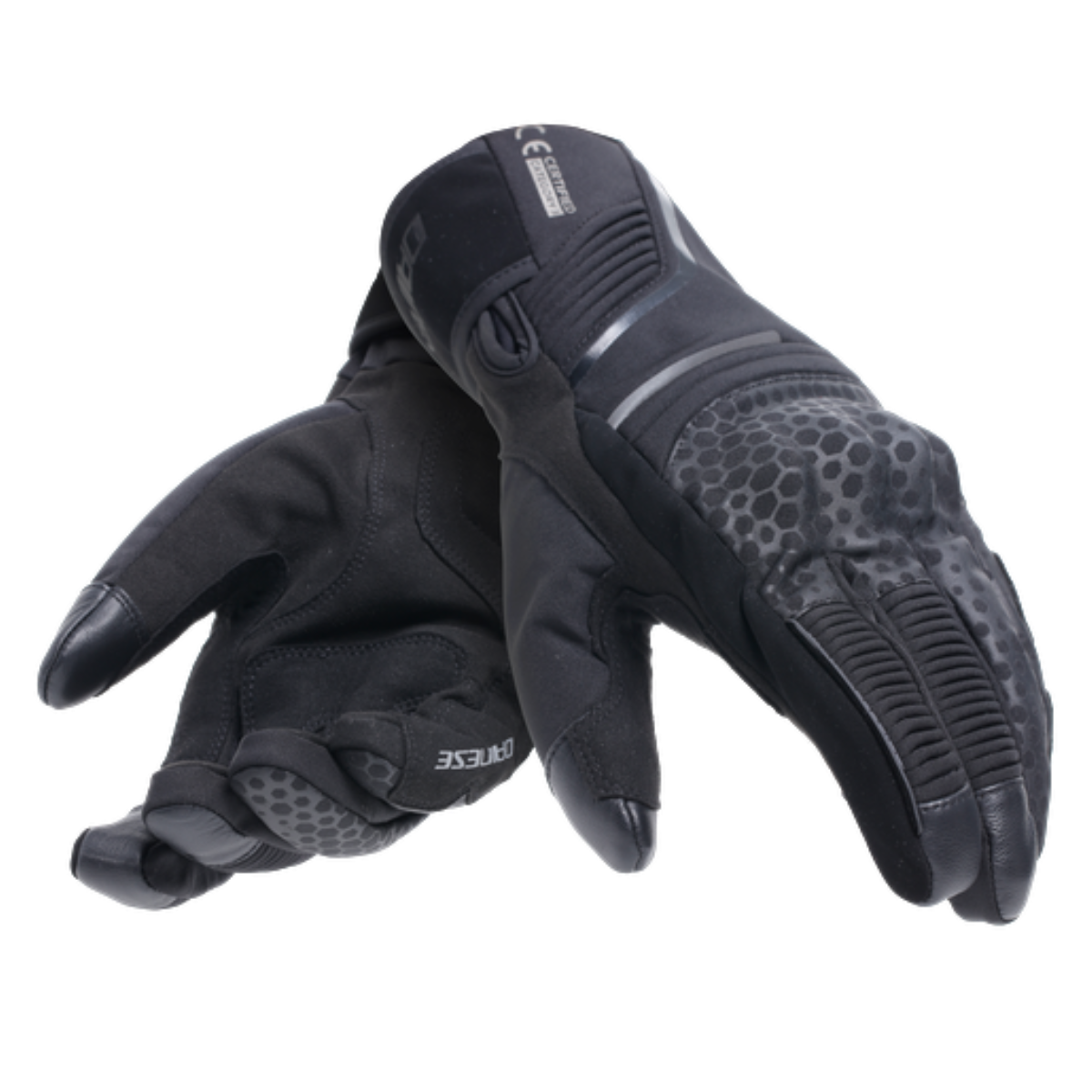 Dainese Tempest 2 D-Dry Black Short Eldiven