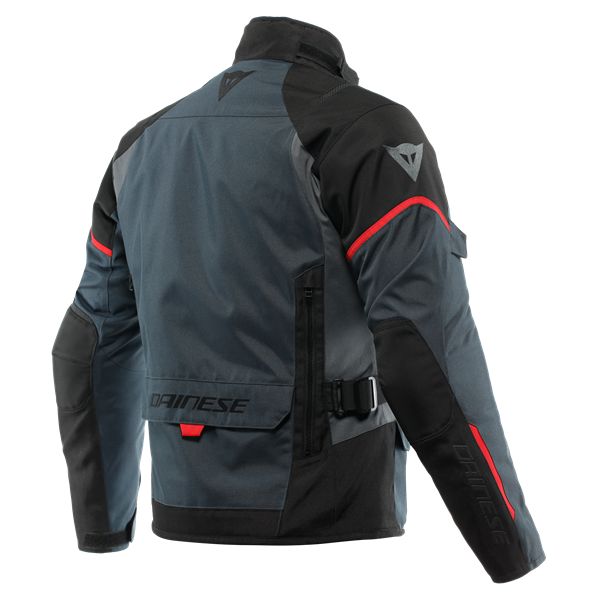 Dainese Tempest 3 Ebony Black Lava Red D-Dry Mont