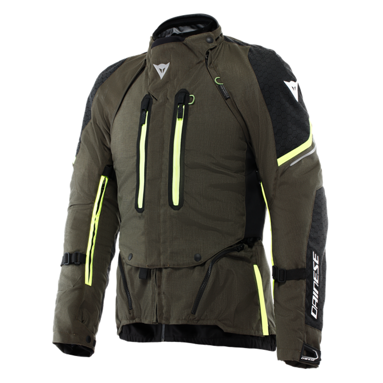 DAINESE/SUPER ADVENTURE ABSOUL.TARMAC BLK FLU YLW 48