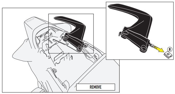 GIVI 1132KIT HONDA VFR 800 F (14-20) YAN ÇANTA TAŞIYICI BAĞLANTI KITI