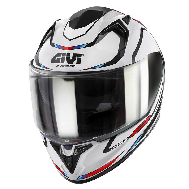 GIVI 50.8 MACH1 BEYAZ-SİYAH-KIRMIZI KASK
