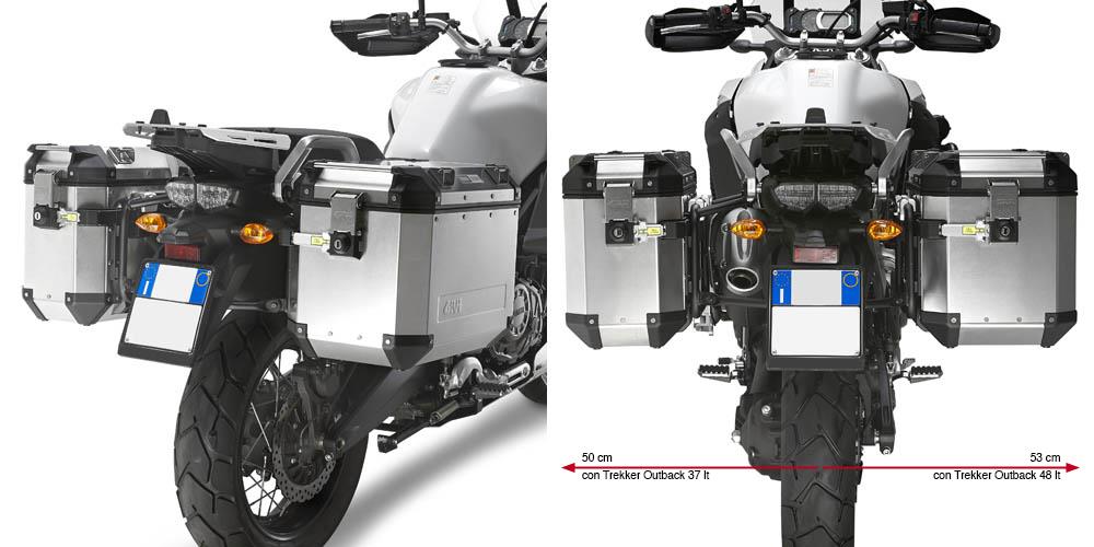 GIVI PL2119CAM YAMAHA XT 1200ZE - XT 1200Z SUPER TENERE (10-21) YAN ÇANTA TAŞIYICI