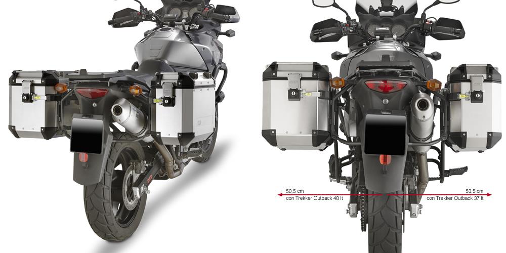 GIVI PL532CAM SUZUKI DL 650 V-STROM (04-11) YAN ÇANTA TAŞIYICI