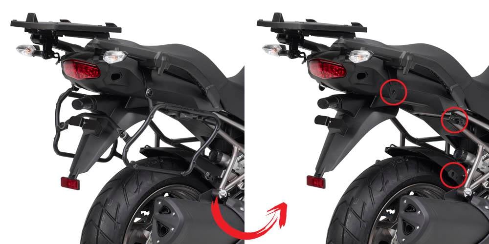 GIVI PLXR4105 KAWASAKI VERSYS 1000 (12-14) YAN ÇANTA TAŞIYICI