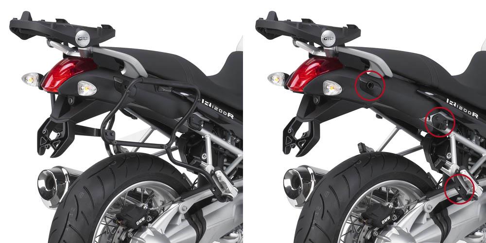 GIVI PLXR5100 BMW R 1200R (11-14) YAN ÇANTA TAŞIYICI