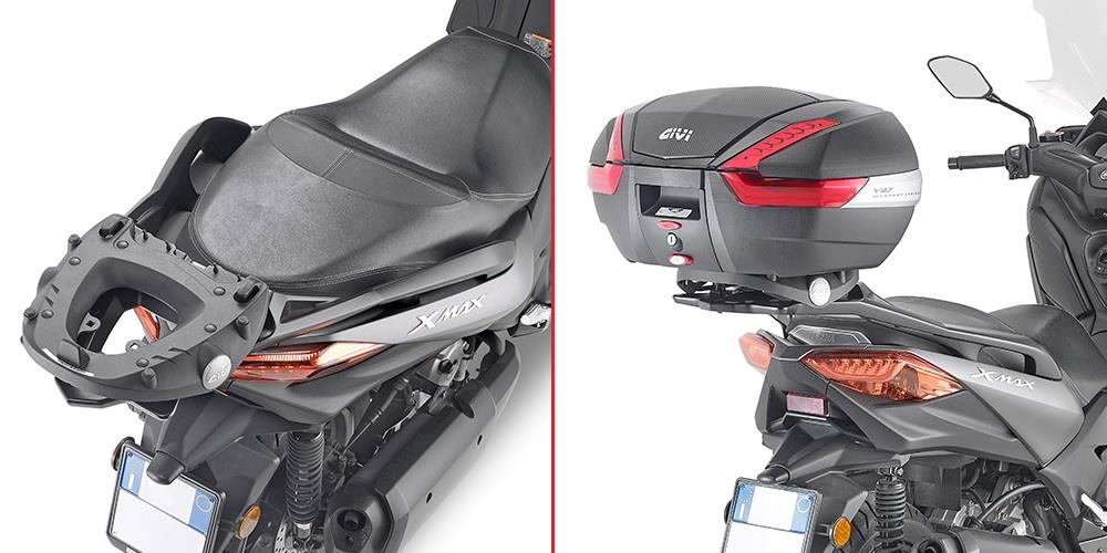 GIVI SR2150 YAMAHA X-MAX 125 (18-22) - X-MAX 250-300 (17-22) - X-MAX 400 (18-21) ARKA ÇANTA TAŞIYICI