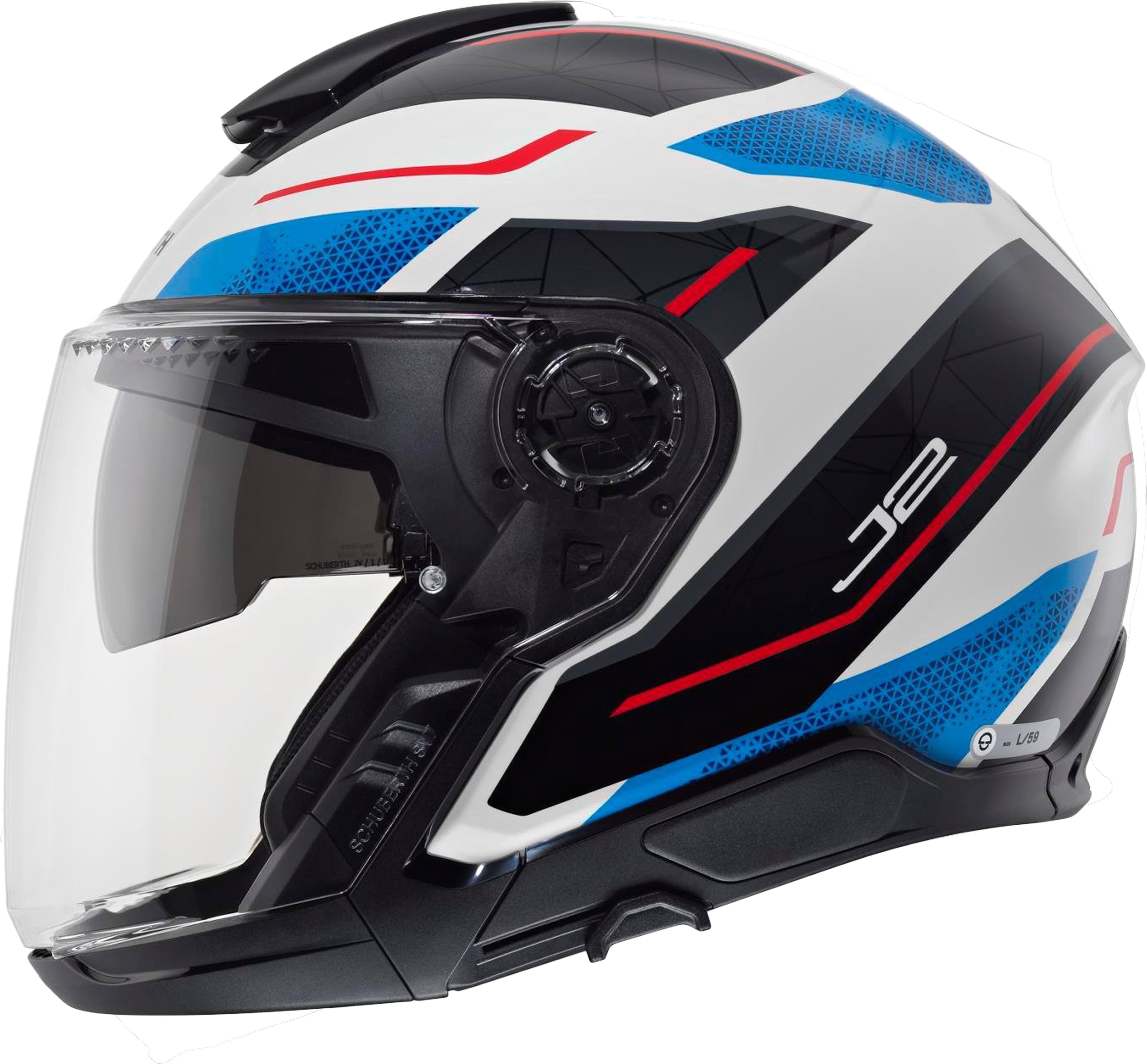J2 Açık Motosiklet Kaskı Sigma Blue
