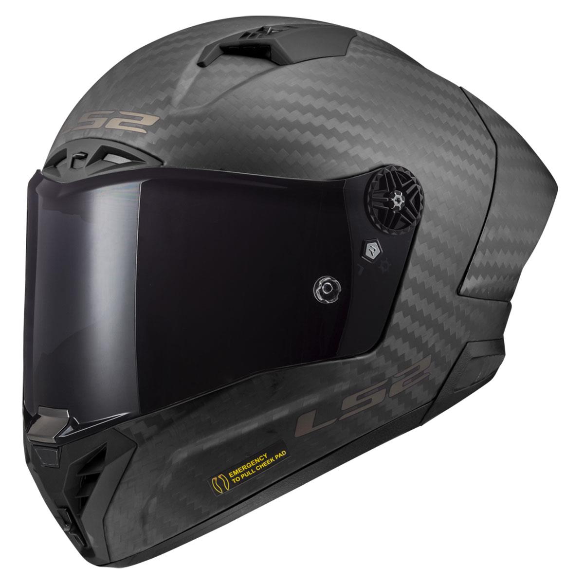 LS2 THUNDER KARBON GP AERO MAT SİYAH KASK