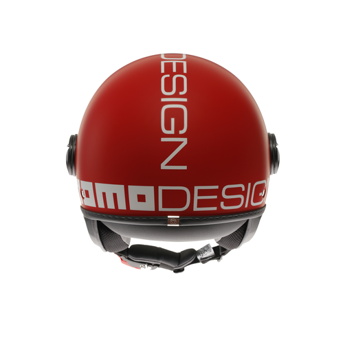 Momo Design FGTR Classic Kask - Candy Mat Kırmızı/Beyaz - İtalyan