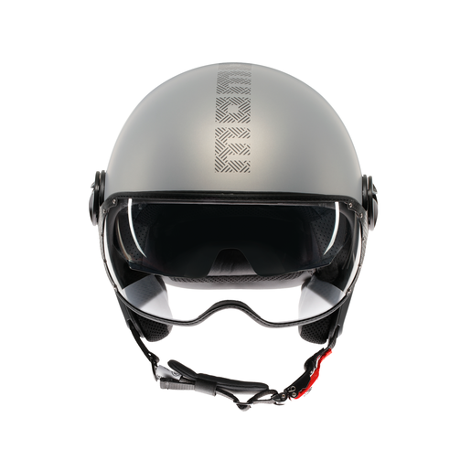 MOMO KASK/FGTR EVO MOMO HIP MATT GREYY/CERULEAN GREY