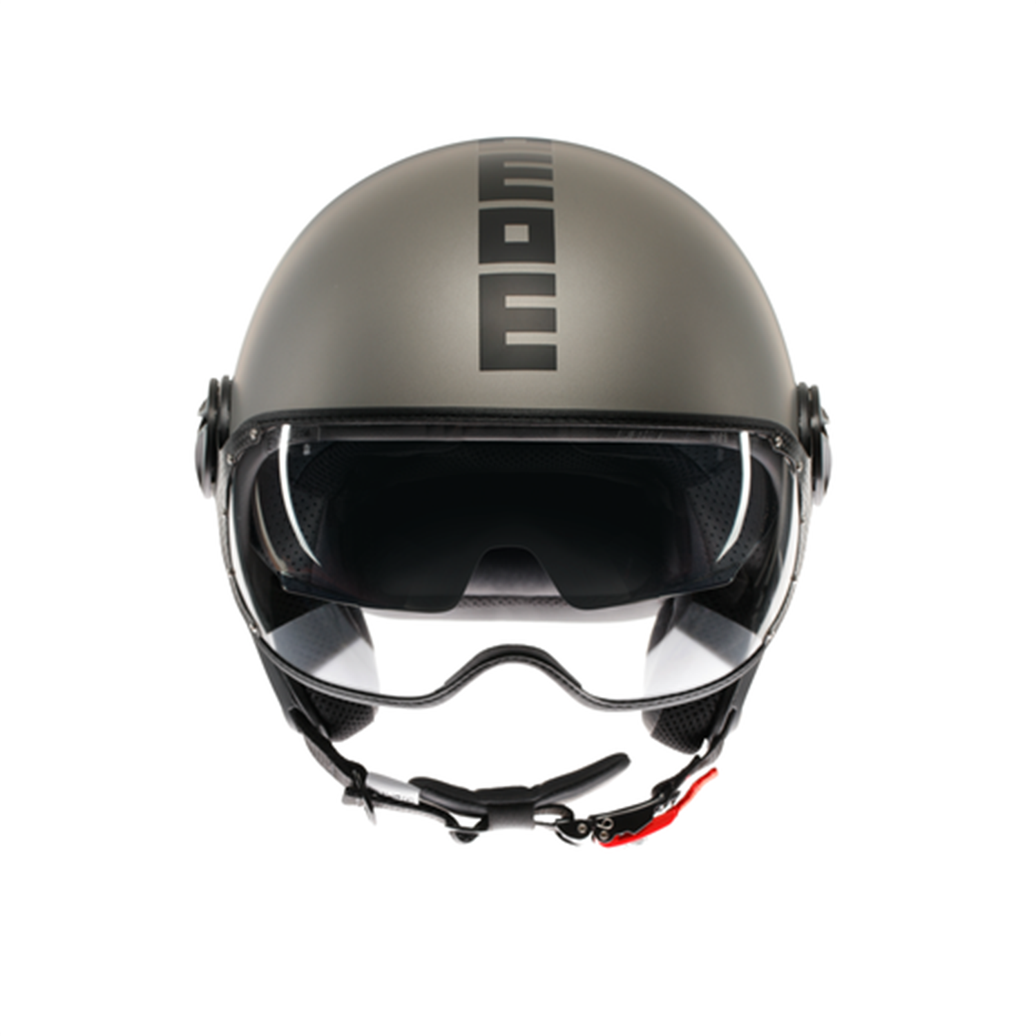MOMO KASK/FGTR EVO MONO MATT TITANIUM FROST BLACK