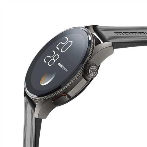 MOMODESIGN ROUND BT SMART WATCH BLACK