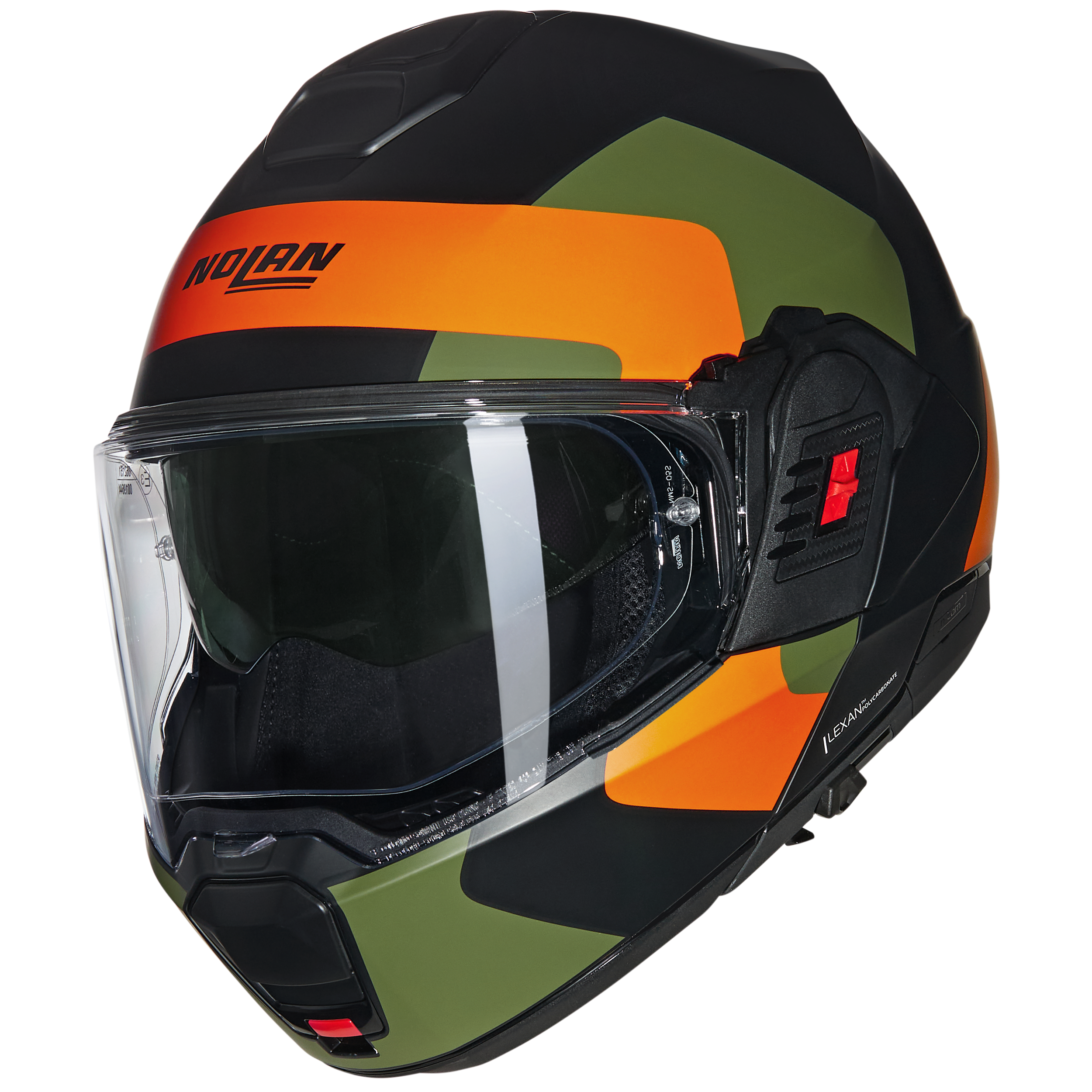 N120-1 Çene Açılır Motosiklet Kaskı Omocromo 345