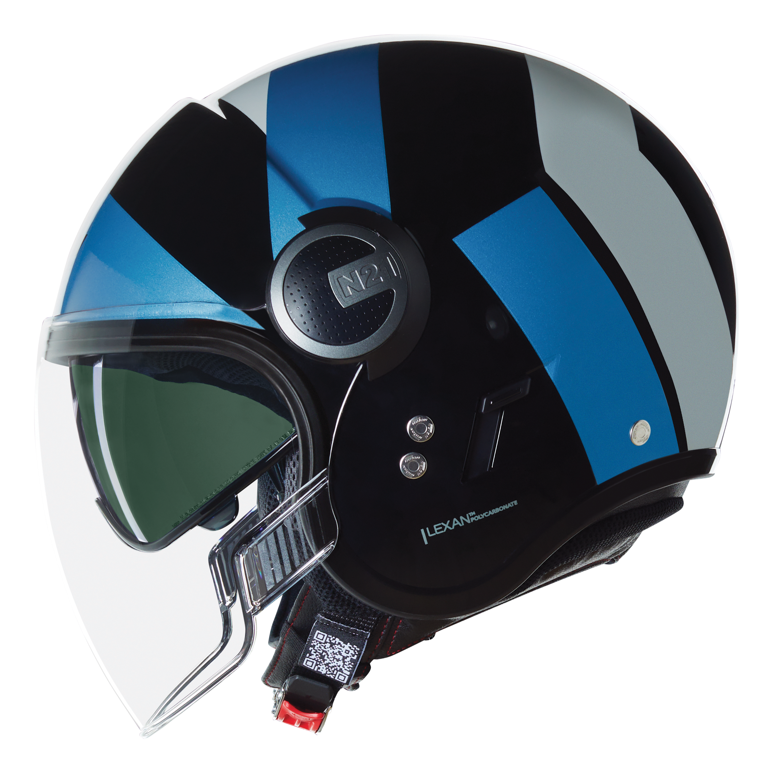 N21 Visor 06 Açık Motosiklet Kaskı Tangente 353
