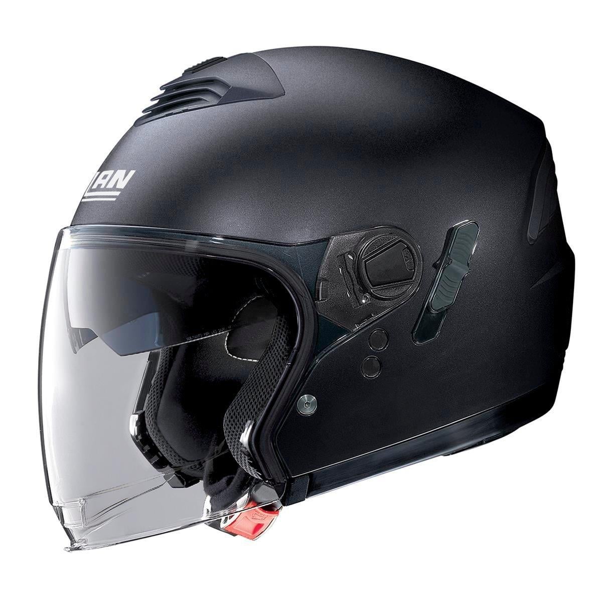 N43-E Highline Açık Motosiklet Kaskı Black Graphite 033