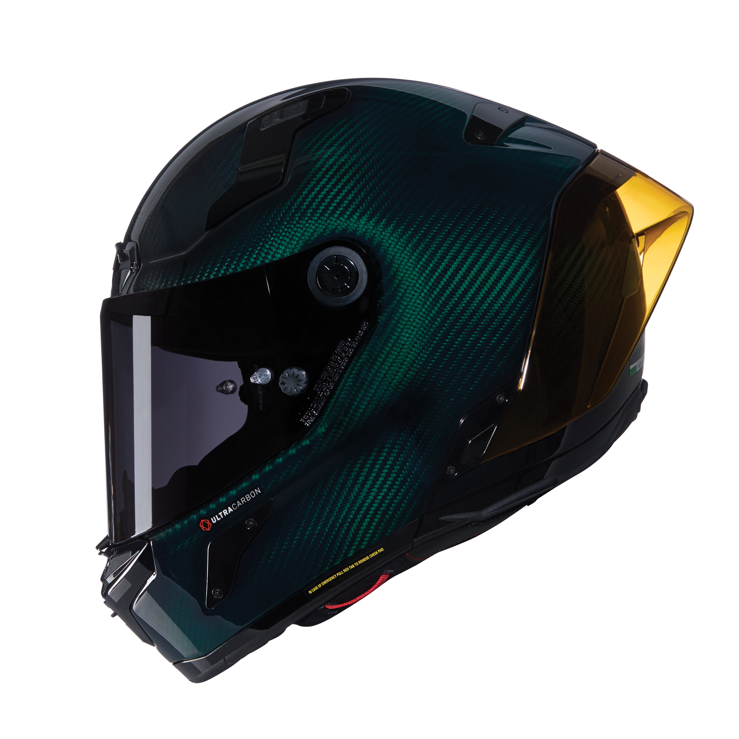 NOLAN X-804 RS LIQUIDO 327 KAPALI KASK PARLAK YEŞİL