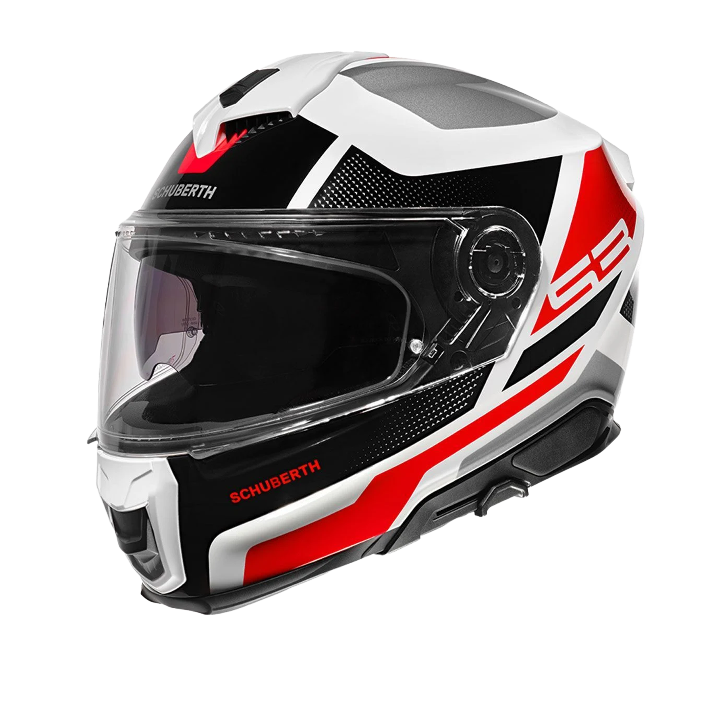S3 Kapalı Motosiklet Kaskı Daytona Red