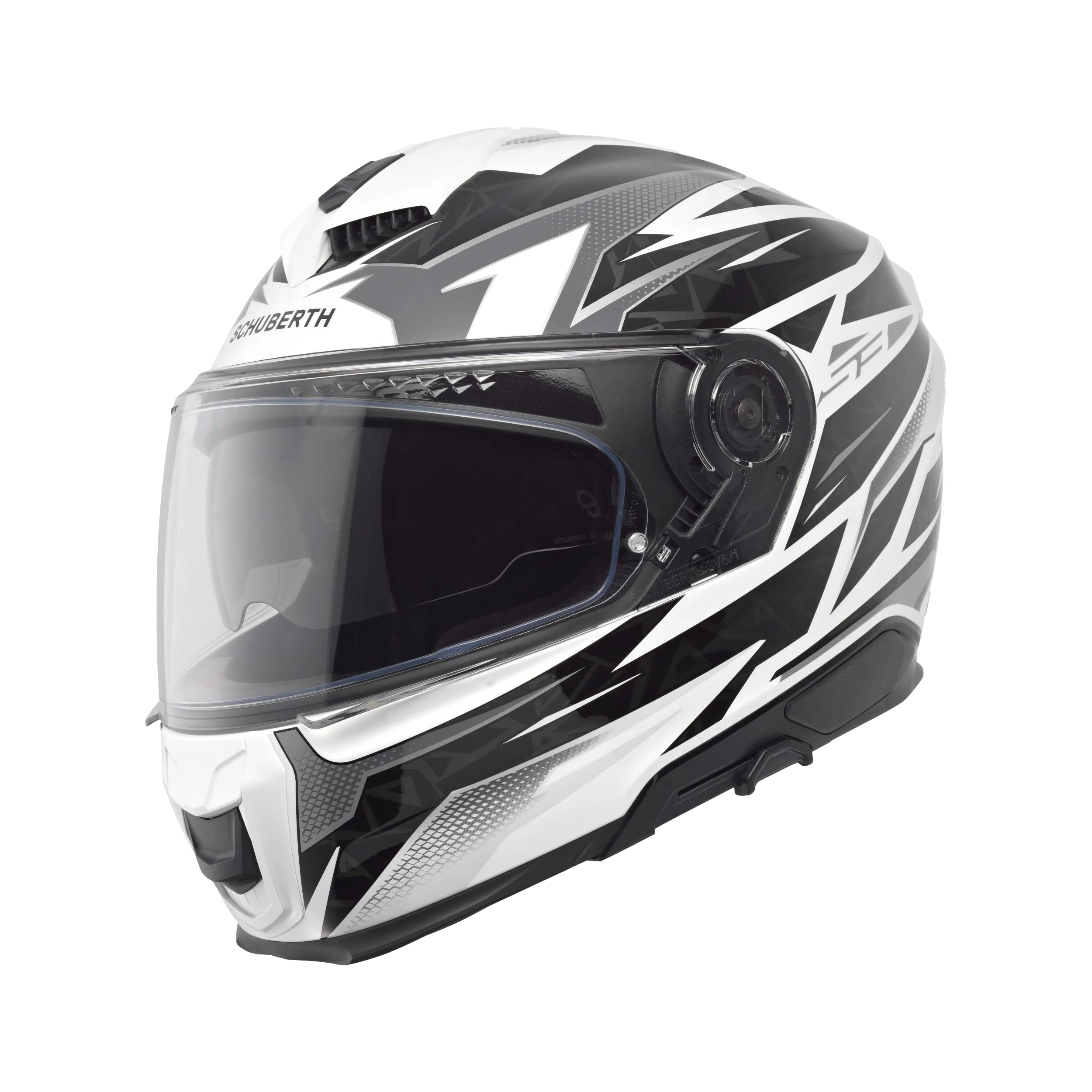 S3 Kapalı Motosiklet Kaskı Thunder White