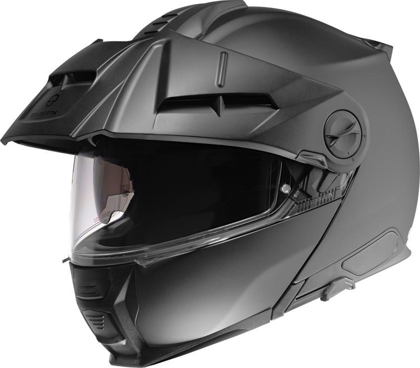 SCHUBERTH E2 MATT BLACK ÇENE AÇILIR SİPERLİKLİ MOTOSİKLET KASKI