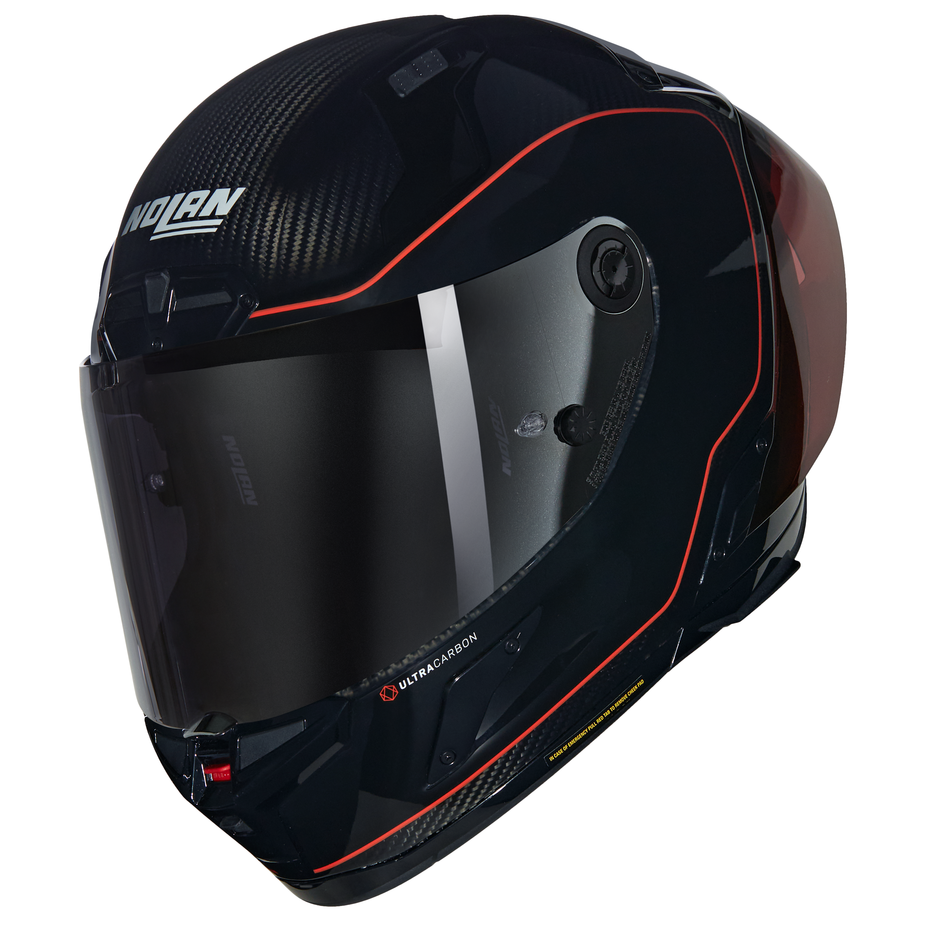 X-804 RS Ultra Carbon Kapalı Motosiklet Kaskı Asso Di Picche 342