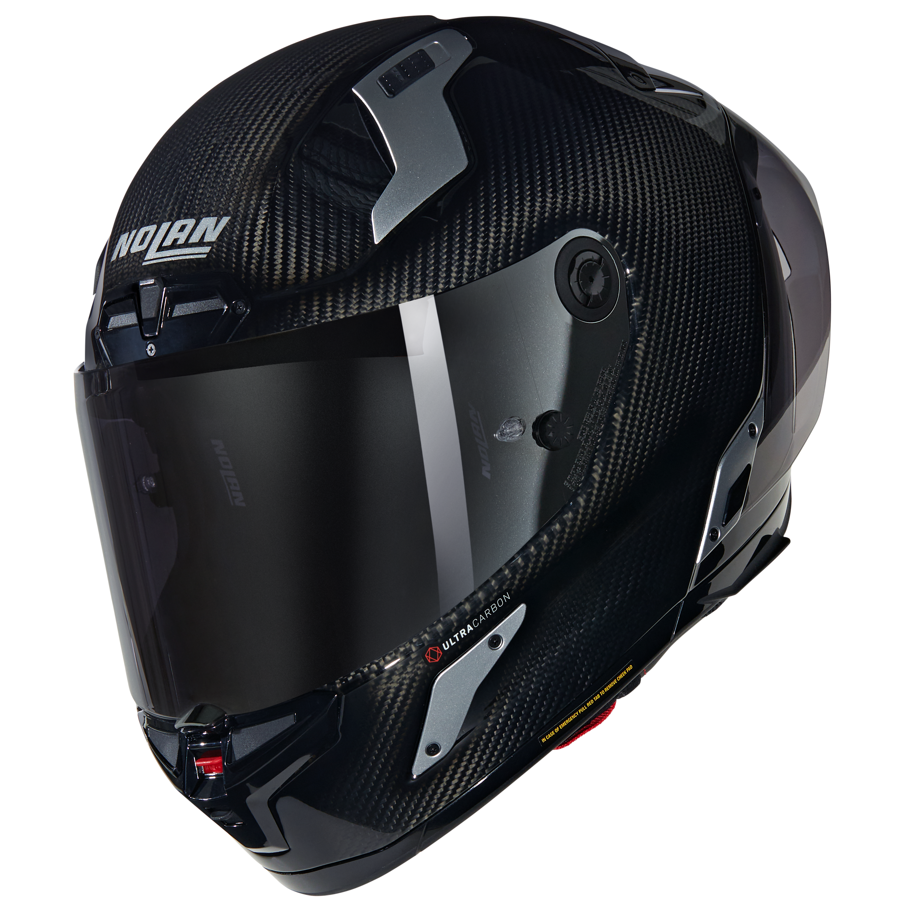 X-804 RS Ultra Carbon Kapalı Motosiklet Kaskı Argento 332