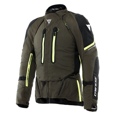 Dainese Super Adventure Black Fluo Yellow ABSØLUTESHELL™ Mont