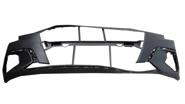 AUDI A3- SD/SB- 21/24; ÖN TAMPON ASTARLI SİYAH FAR YIKAMA KAPAKLI/SENSÖR DELİKLİ (ADVANCED)(TYG)