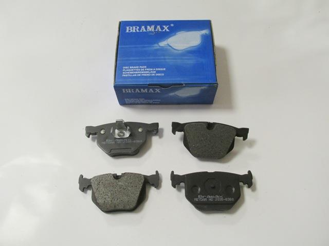 BMW 7 SERI- E66- 05/09; ARKA FREN BALATASI (KABLOSUZ)(DİSK) (121,9X58,1X16,3/123x59,3x16,30)(BRAMAX)