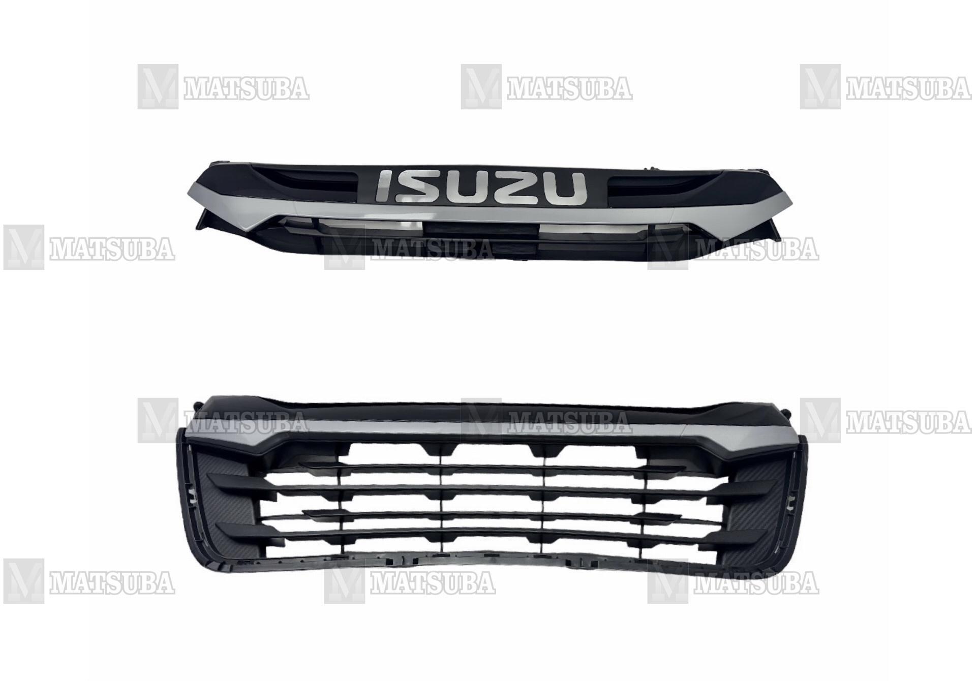Isuzu Panjur D-max 22-24 Ön (Siyah/Gri)