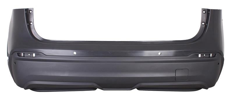 NISSAN QASHQAI- J11- 17/21; ARKA TAMPON SİYAH (SENSÖR DELİKLİ)(VISIA/TEKNA/SKYPACK)(TYG)