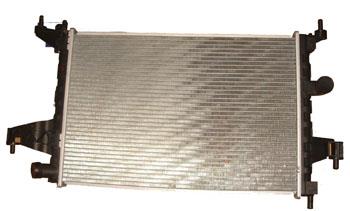 OPEL CORSA- C- 00/03; SU RADYATÖRÜ 1.3/1.7 CDTI (BRAZİNG) (600X368X22) (MANUEL) ALÜMİNYUM (ORİS)