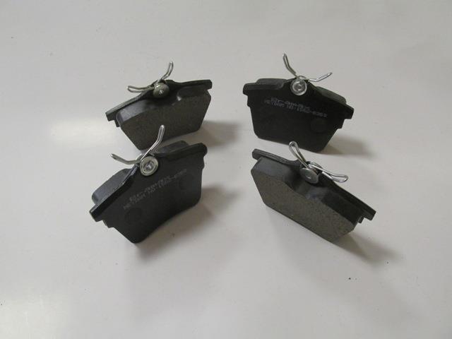 PEUGEOT 407- 04/11; ARKA FREN BALATASI (KABLOSUZ)(DİSK) (86,2x57,1x17)(BRAMAX)