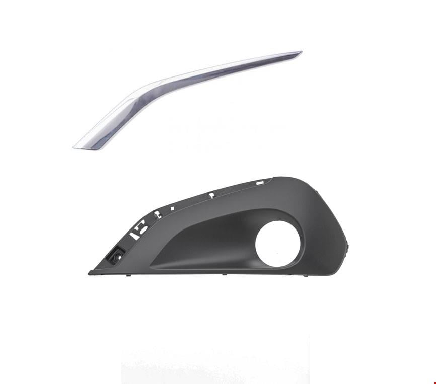 SİS FAR KAPAĞI (KROM ÇITALI)SOL SET PG 208 2016-