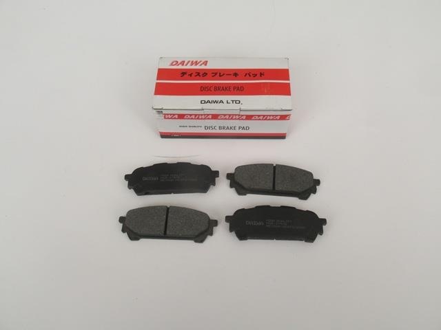 SUBARU IMPREZA- 06/07; ARKA FREN BALATASI 2,0/2,5 AWD (DİSK) (108,6X35,6X13,8) (DAIWA)