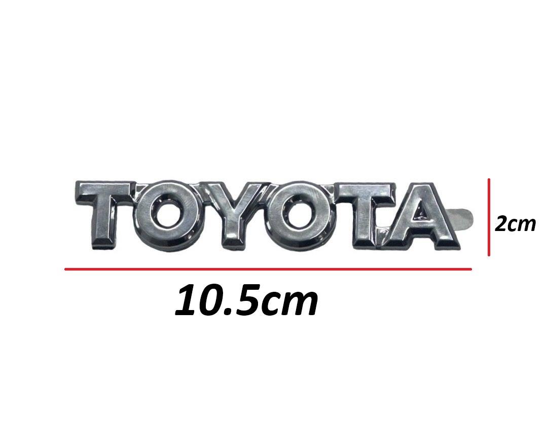 Toyota Yazı Corolla 02-06 Arka (Toyota Yazısı)