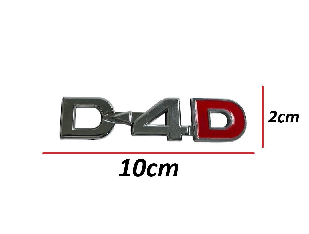 Toyota Yazı Corolla 07-16/Yaris 06-12/Rav4 05-11 Arka (D4d Yazısı)